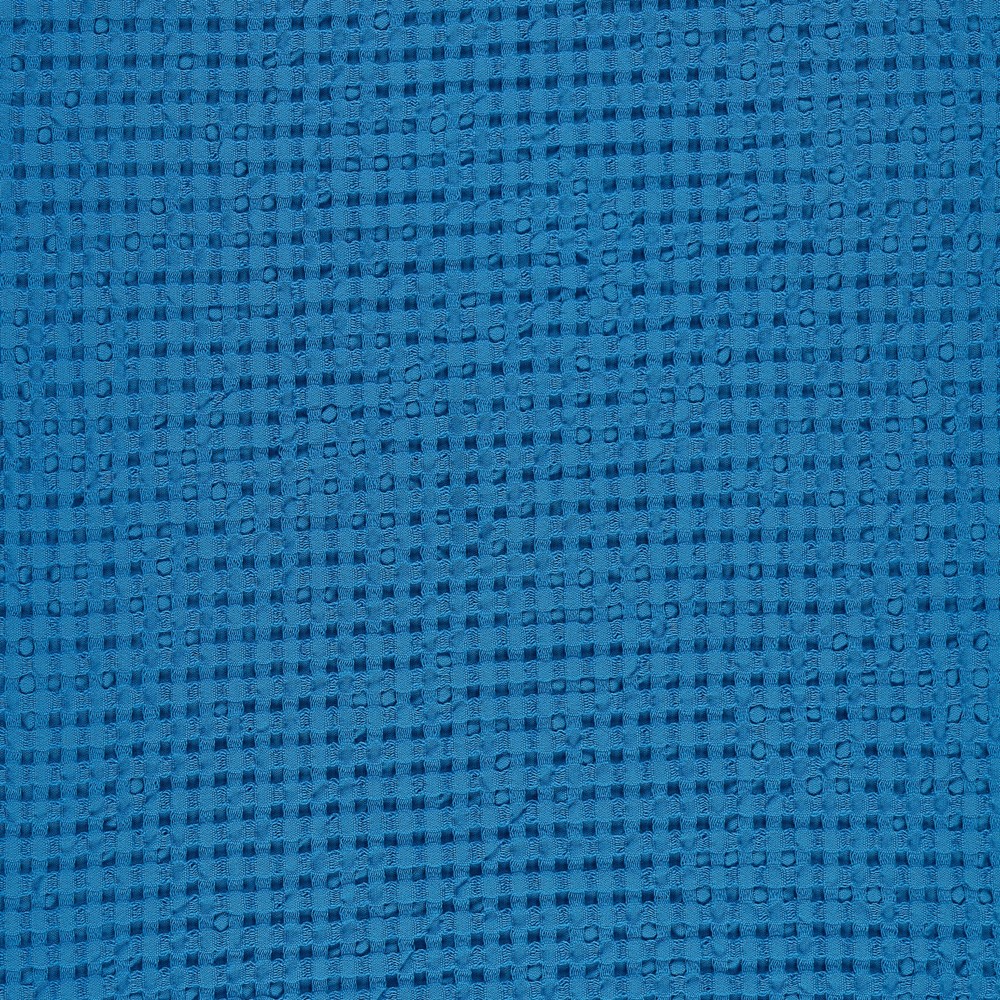 Pousada Waffle Bathroom Towels 383 by Designer Abyss & Habidecor in Zanzibar Blue